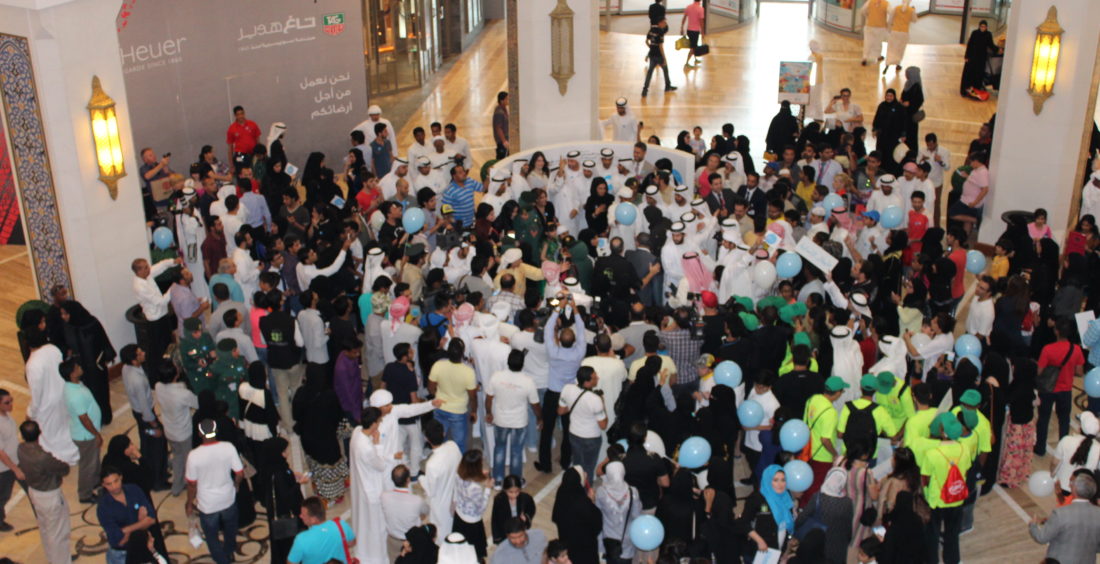 Dubai Hosts the World Humanitarian Day Walk in the World’s Largest Mall