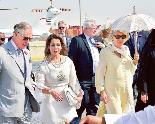 Prince Charles and Camilla visit Dubai's International Humanitarian City